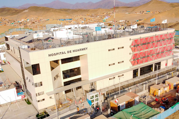 Antamina campañas médicas: Hospital de Huarmey