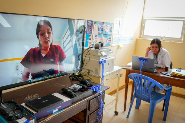 Antamina campañas médicas: Telesalud