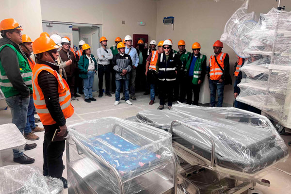 Antamina campañas médicas: Hospital de Huari