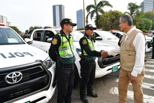 Seguridad patrulleros Áncash