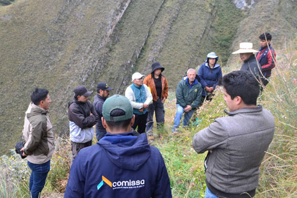 Agricultores de Comissa cultivan papas nativas