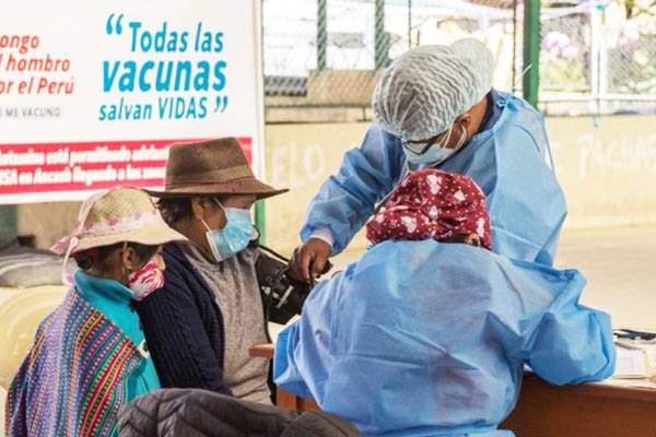 Vacunación en Áncash