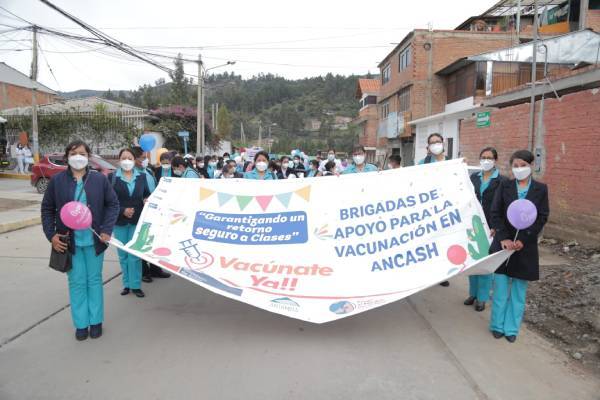 Vacunación en Áncash