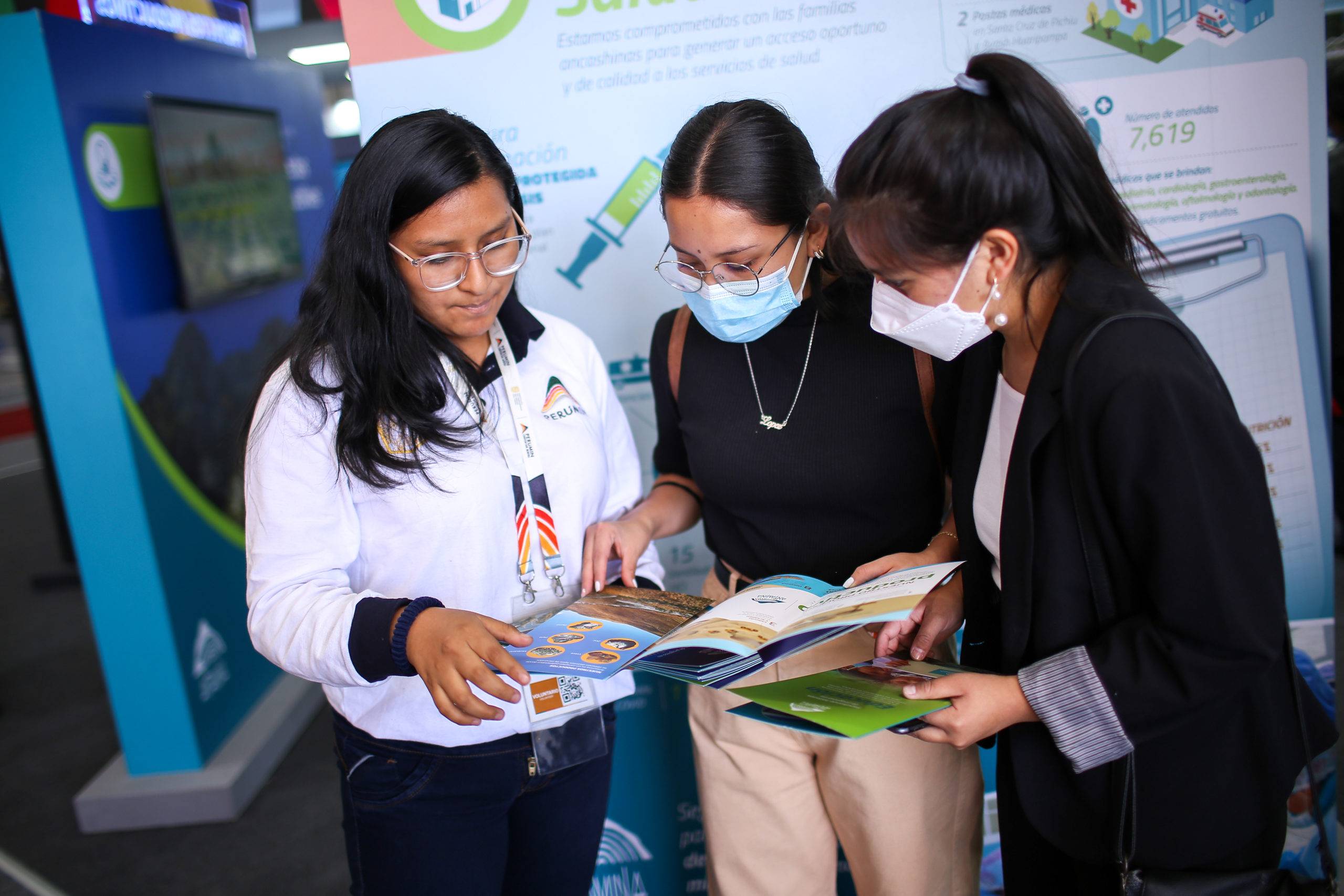 Stand de Antamina en el Perumin 35