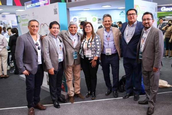 Stand de Antamina en el Perumin 35