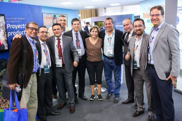 Stand de Antamina en el Perumin 35